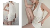 イネスベスト / lnes vest - white