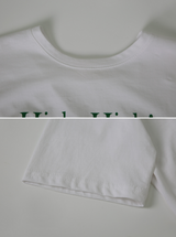High Freshレタリング半袖Tシャツ (4color)