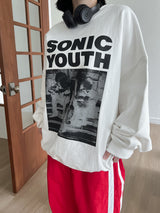ソニック ボクシー スウェットシャツ / Sonic Boxy Sweatshirt (2color)