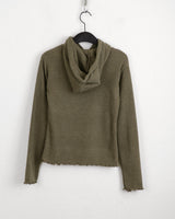 Cosper String Slim Inner Hooded T-shirt