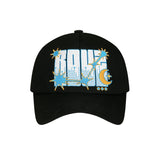 ポップロゴグラフィックキャップ / POP LOGO GRAPHIC BALLCAP - BLACK