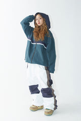 ニートフーデッドジャケット/BSR2223FWJK051 NEAT HOODED JACKET GREEN