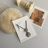 エンジェル2ウェイトグルバーネックレス/jh Angel Two Way Toggle Bar Necklace
