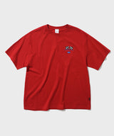 レーシングフラッグTシャツ/Racing Flag Tee (Deep Red)