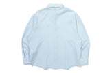 ラグランスリットシャツ / RAGLAN SLIT SHIRT_SKY BLUE