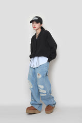 フラッフストリングカーディガン / Fluff String Cardigan