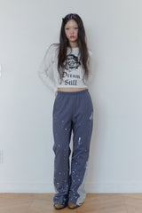 ローズプリント長袖Tシャツ / Rose Print t (3 colors)
