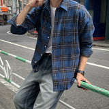LMN Royal Semi Oversized Fit Check Shirt (3 colors)
