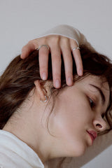 Snail One-touch Earrings