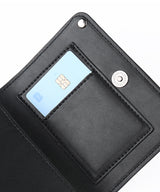 MULTI STRAP MINI SQUARE BAG (BLACK) (6586485735542)