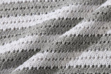 パンチングニットポロ / PUNCHING KNIT POLO_GRAY