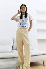 Puppy's delight short sleeve T-shirts white (6594404679798)