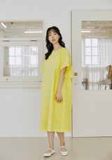 レイヤードリボンワンピース / layered ribbon onepiece yellow
