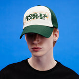 ドッグイズラブツートンボールキャップ/Dog is love two tone ball cap