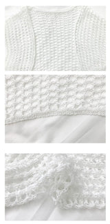 Sun Beach Cardigan Top Set
