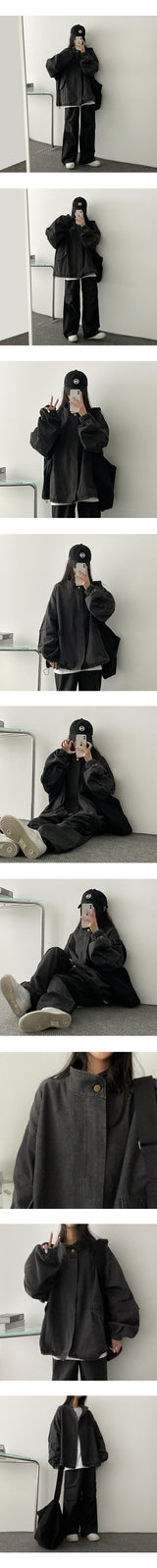 [Set-up possible!] [Jogger, wide] リザニーピンタックバンディングワイドパンツ