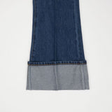 ブーツカットロールアップノンスパンデニムパンツ/BOOT CUT ROLLED UP NON-SPAN DENIM [6639]