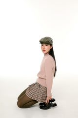 GLOSSY HUNTING CAP / KHAKI
