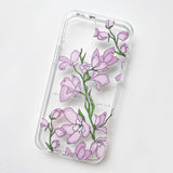 デルフィニウム スマホケース/Pink Delphinium (Galaxy) Jelly Case