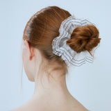 SEETHROUGH SUMMER SCRUNCHY (BLACK)