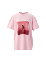 Vase printed tee - Pale pink (6699404460150)