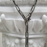 6mm ボックス チェーン ネックレス / [BLESSEDBULLET]6mm BOX chain necklace_dark silver