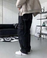 プランカーゴストリングワイドパンツ/RU Planned Cargo String Wide Pants