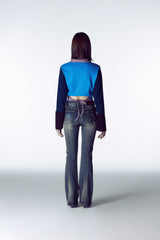 ROSE BOOTS CUT DENIM # VINTAGE BLUE