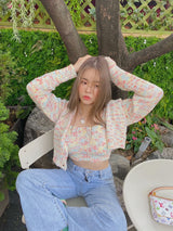 cotton candy cardigan set (6686089904246)