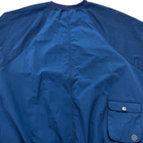 Nylon Raglan Crewneck_Indigo Blue
