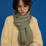 ウールマフラー/GHC WOOL MUFFLER_GREEN OLIVE