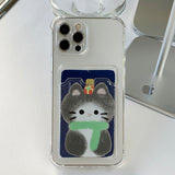 MerryReo - Sketch Some Cat Christmas Card Storage Phone Case