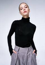 ASYMMETRIC WIDE WOOL PANTS (6624198688886)