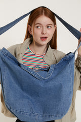 デニムショルダーサック/DENIM SHOULDER SACK