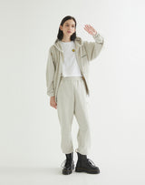 SM:]E ZIP UP HOODIE OATMEAL (6608594763894)