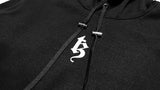 BE TREZ HOODIE - BLACK (GLOW IN THE DARK - YELLOW) (6635104993398)