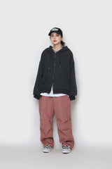 ジャンク2wayジップアップフーディ / junk two-way zip-up hoodie