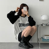 スタンカラーラグランスウェットシャツ/Stan colored raglan sweatshirt