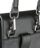 MULTI STRAP MINI SQUARE BAG (BLACK) (6586485735542)