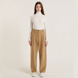 シックタックドパンツ / CHIC TUCKED PANTS