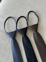 ASCLO Plaid One Touch Zip Tie (3color)