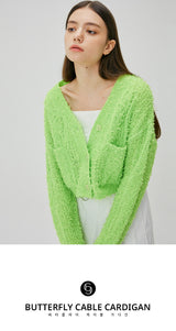 Butterfly Cable Cardigan (3color)