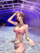 750. パールシャインリボンビキニ / 750. Pearl shine ribbon bikini (pearl pink)