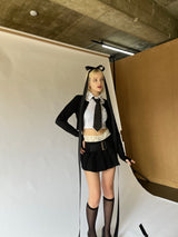フロムスクールスカート / From school sk (black)