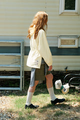 CHERRY BOHEMIAN HOODIE ANORAK [IVORY]