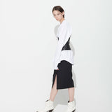 BONNIE BLOCK SKIRT, CHARCOAL (6628102996086)