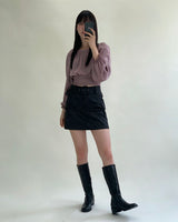Collection 21fw - Dark Vader Mini Skirt (6614899196022)