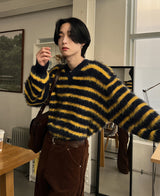 ワンダーVネックニット (3 color)