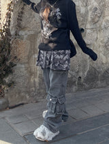 ポケットカモプリーツスカート / Pocket Camo Pleats Skirt