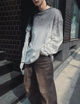フェイダムスプレーワッフル長袖 (2 color)